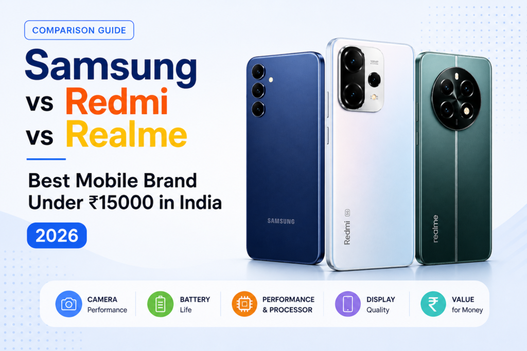 best mobile brand under 15000 in India