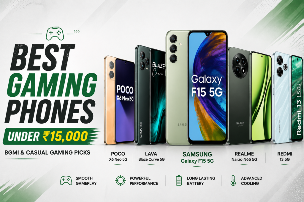 Best Gaming Phones Under 15000 in India
