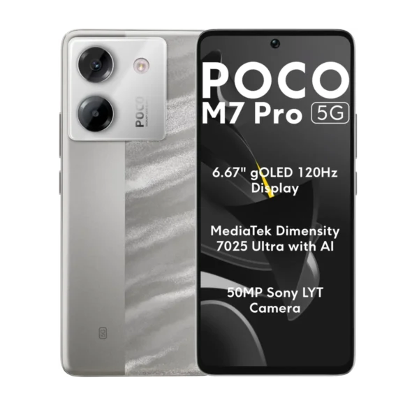 POCO M7 5G - Best Battery Backup Phones Under ₹15000