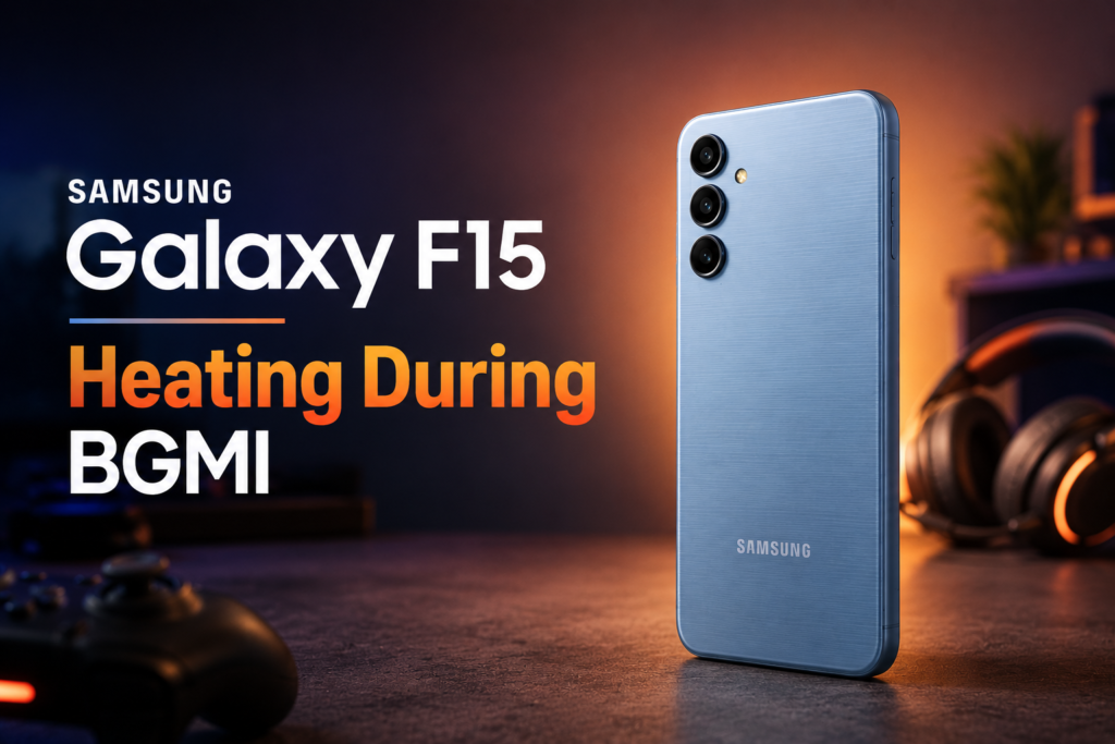 Samsung Galaxy F15 Heat During BGMI